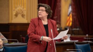 La consellera de Fam&iacute;lies i Afers Socials, Catalina Cirer