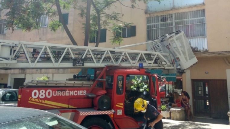 bomberos palma escalera