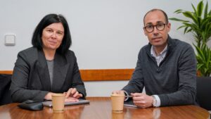 Raquel Guasch y Oscar Portas