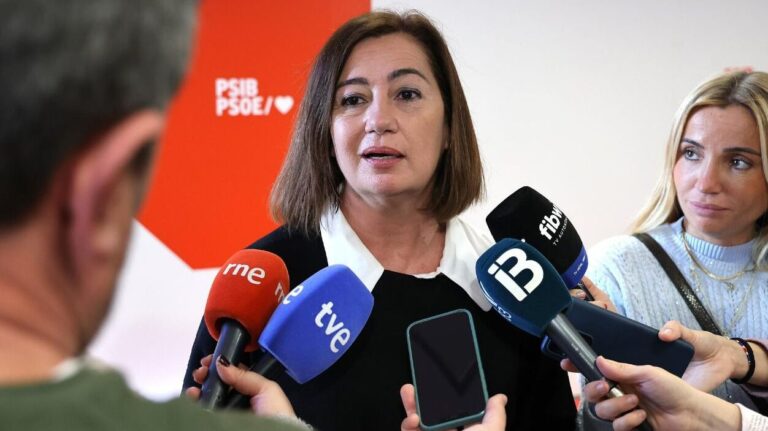 Armengol, "hipertranquila" ante la auditoría del Govern