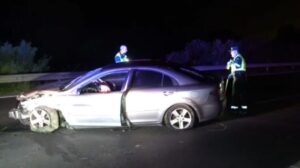 As&iacute; ha quedado el coche tras el siniestro.