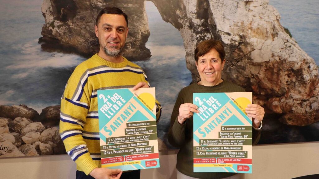 www.mallorcadiario.com fotos 1 487431 presentacio c cartell 2a fira del llibre de santanyi 01
