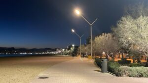 farolas nuevas playa de palma