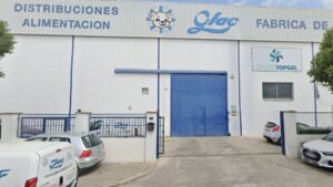 Nave en la que se ha producido el accidente.