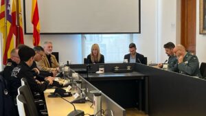 Imagen de la reuni&oacute;n mantenida en el Ayuntamiento de Felanitx.