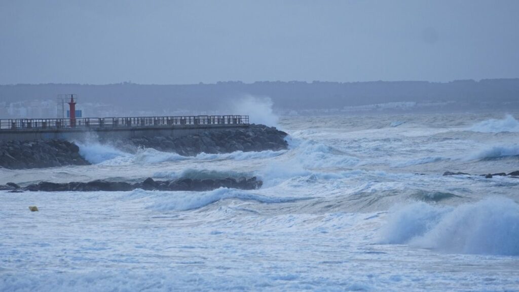 temporal viento oleaje olas borrasca