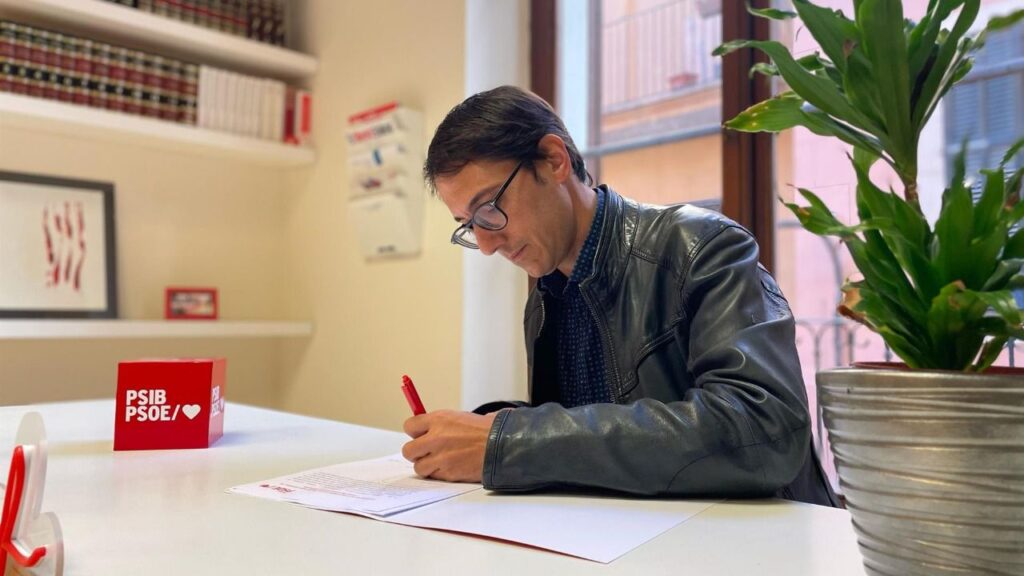 El secretario general del PSOE de Palma, Iago Negueruela.