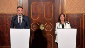 Jos&eacute; Luis Mateo y Manuela Ca&ntilde;adas