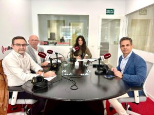 El presidente de Robot S.A., Bernat Bonn&iacute;n y y su vicepresidente, Jaume Simonet, hablan en esRadio Baleares