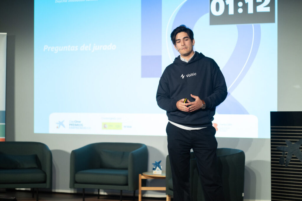Uno de los participantes de los premios EmpredeXXI