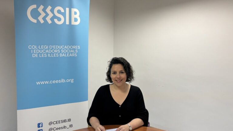 Marga Giménez, presidenta del Colegio de Educadoras y Educadores Sociales.
