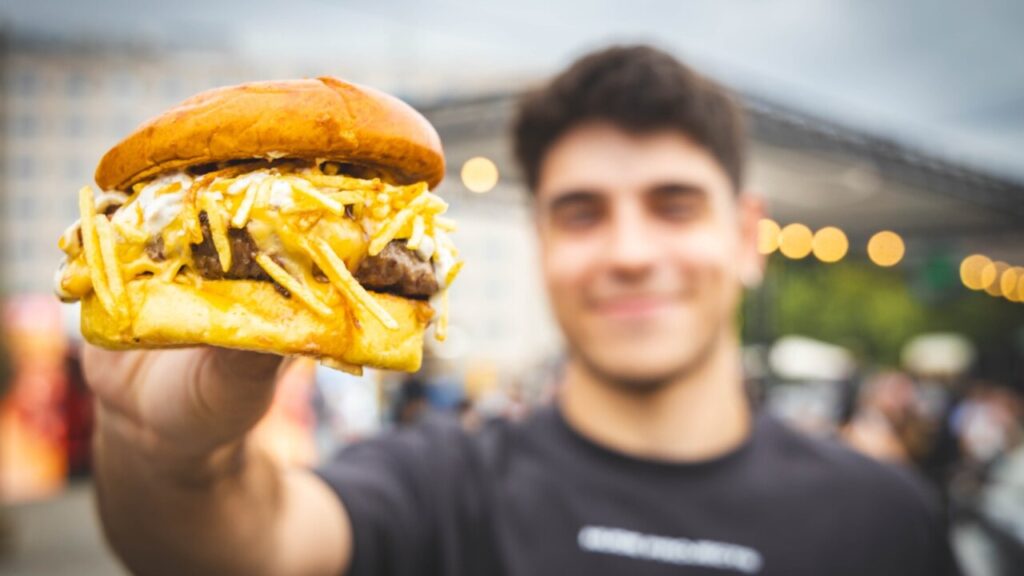 The Champions Burger durante uno de sus eventos de 2024
