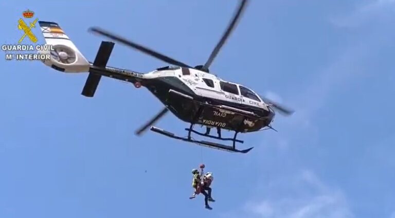 La Guardia Civil rescata a una excursionista herida en la Serra de Tramuntana