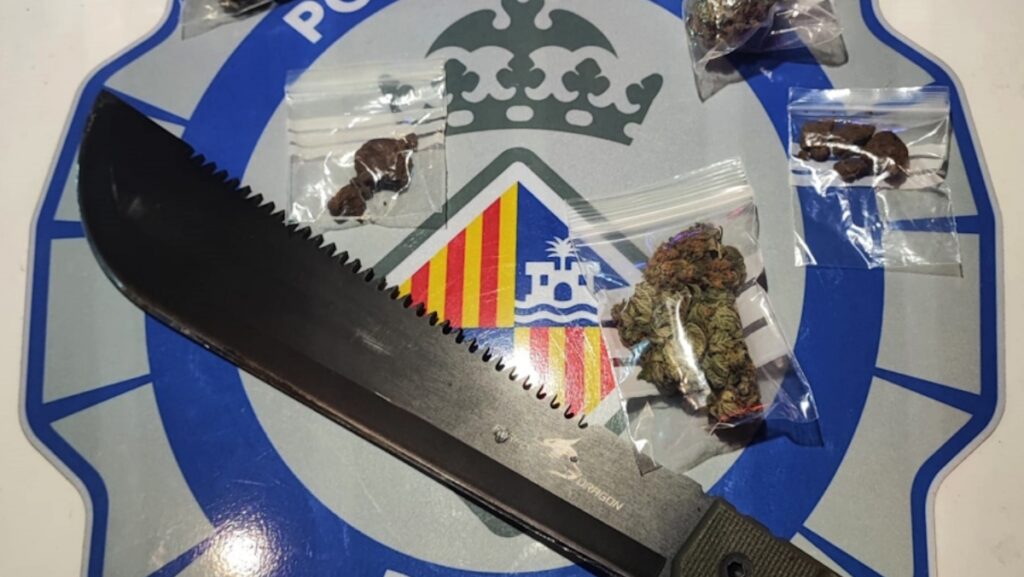 Machete y droga