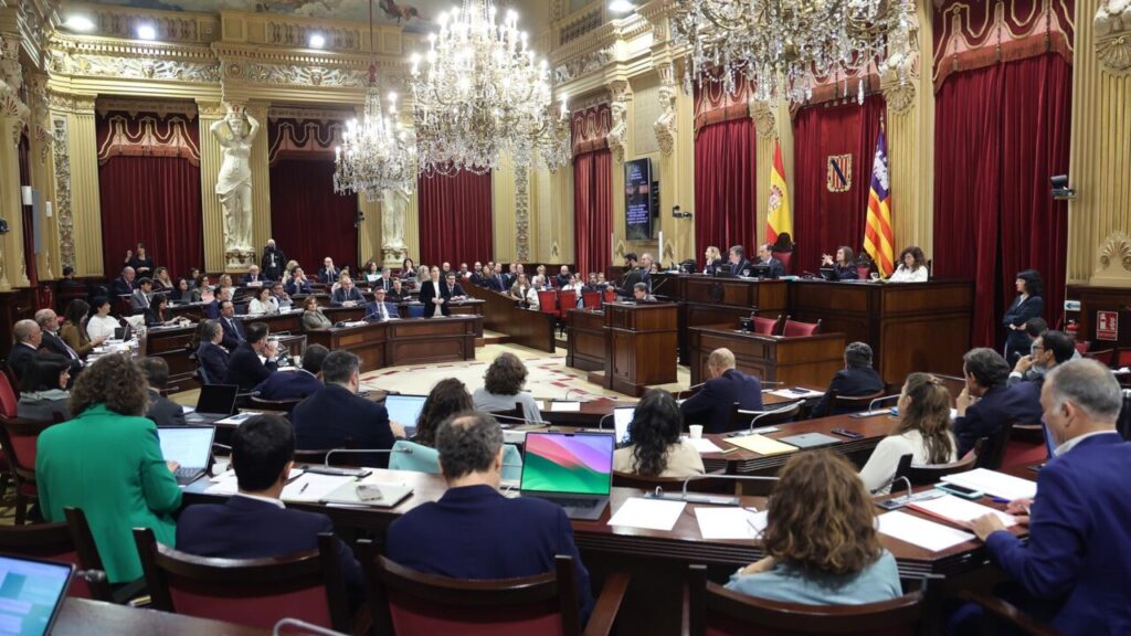 Sesión del Parlament Balear
