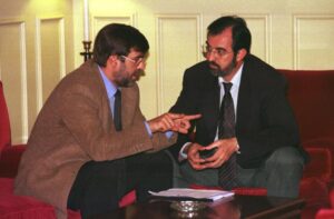 Pere Sampol y Francesc Antich