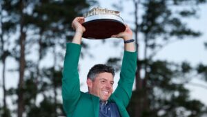 Rory, ganador del Masters de Augusta.