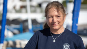 Violeta del Reino: "En el mar olvido que tengo una discapacidad"