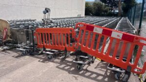 Aena elimina los carros portaequipajes: los trabajadores del aeropuerto de Palma, en pie de guerra