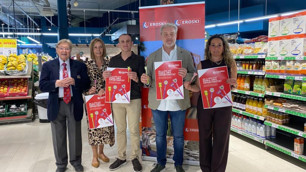 Eroski, en la presentación de la campaña.