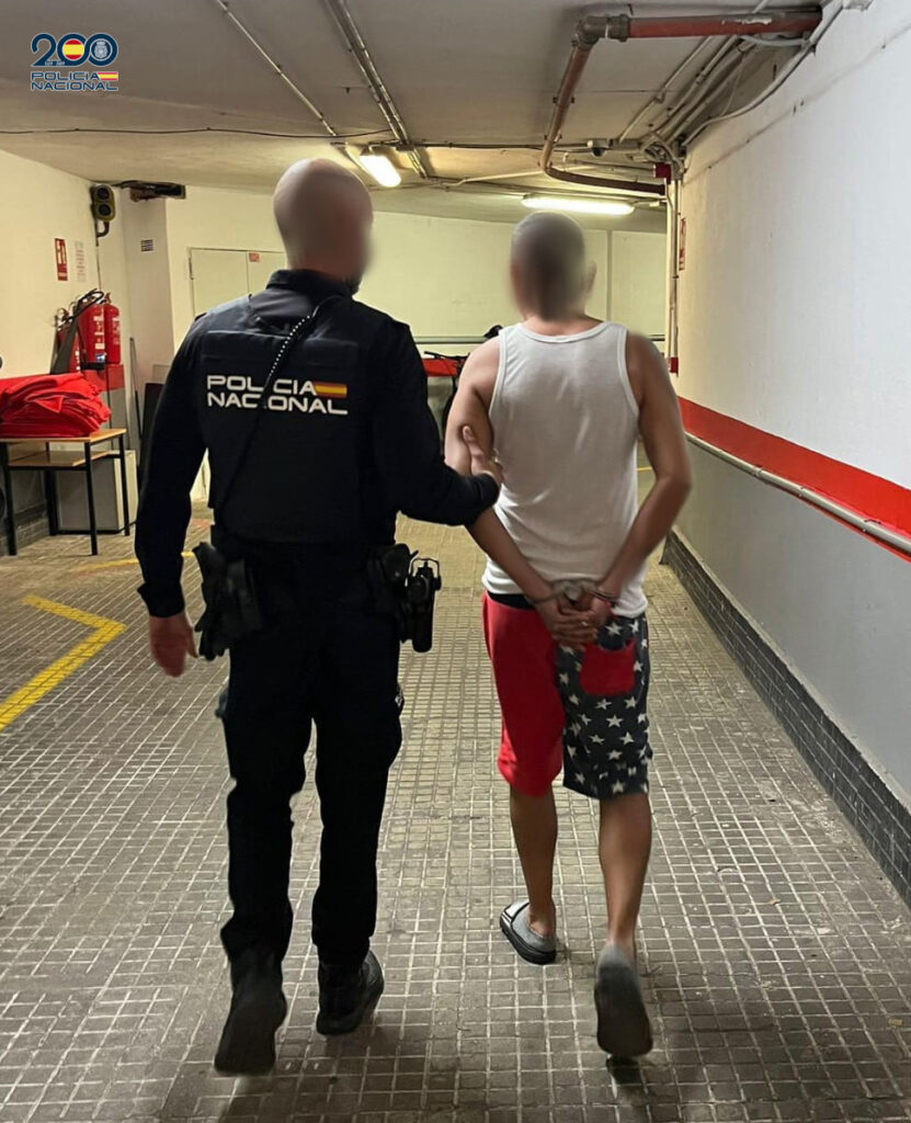 Fugitivo colombiano detenido en Palma.