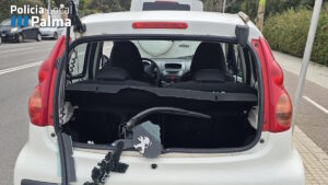 vehiculo da&ntilde;ado