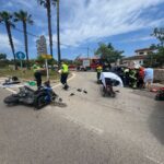 Dos heridos en un choque frontolateral en Cala Ratjada