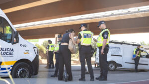 Control Policia Local de Palma Patinetes y transporte