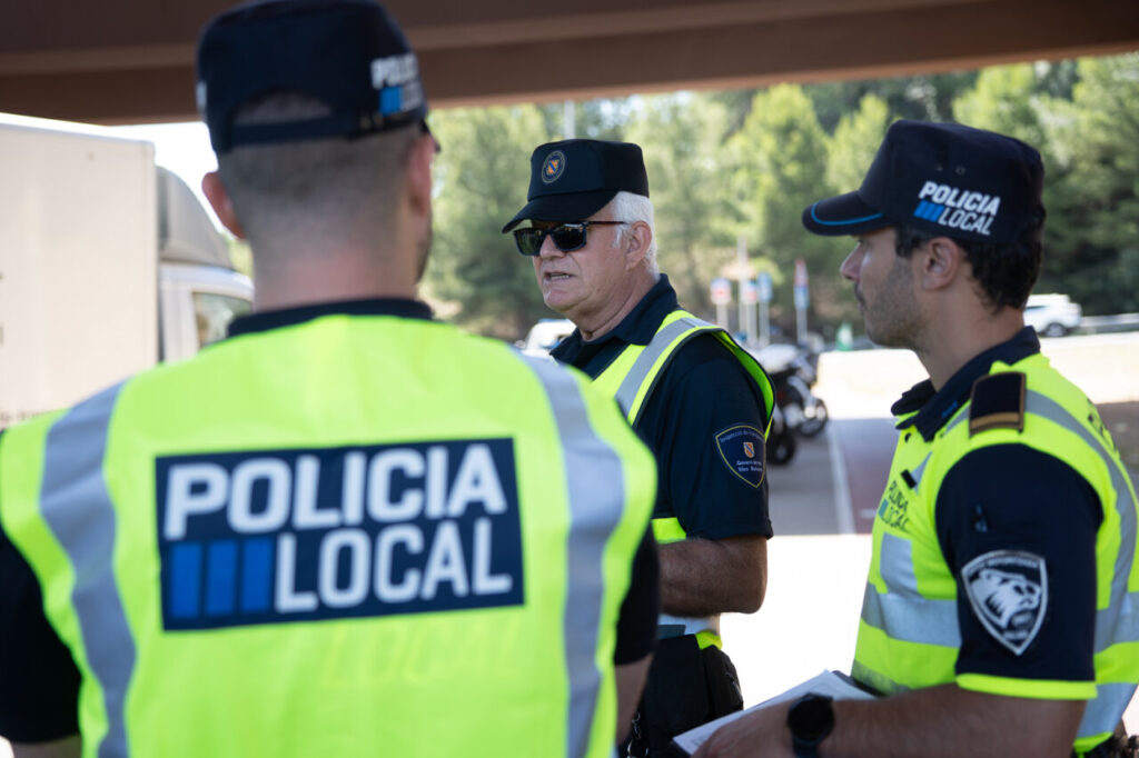 Control Policia Local de Palma Patinetes y transporte
