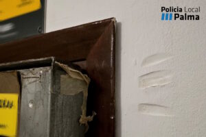 Da&ntilde;os pared provocados en intento de okupaci&oacute;n