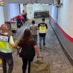 Los arrestados en comisaría