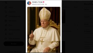Donald Trump como Papa