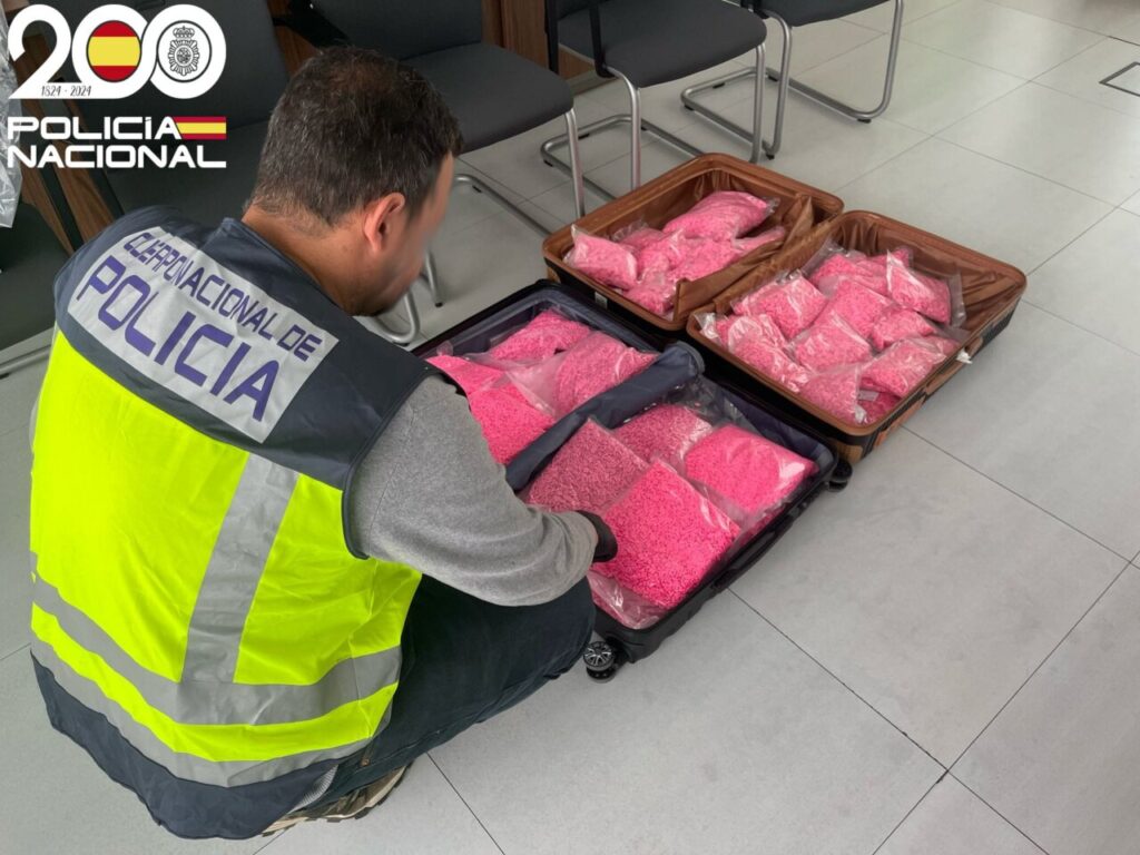 Maletas con droga en Ibiza