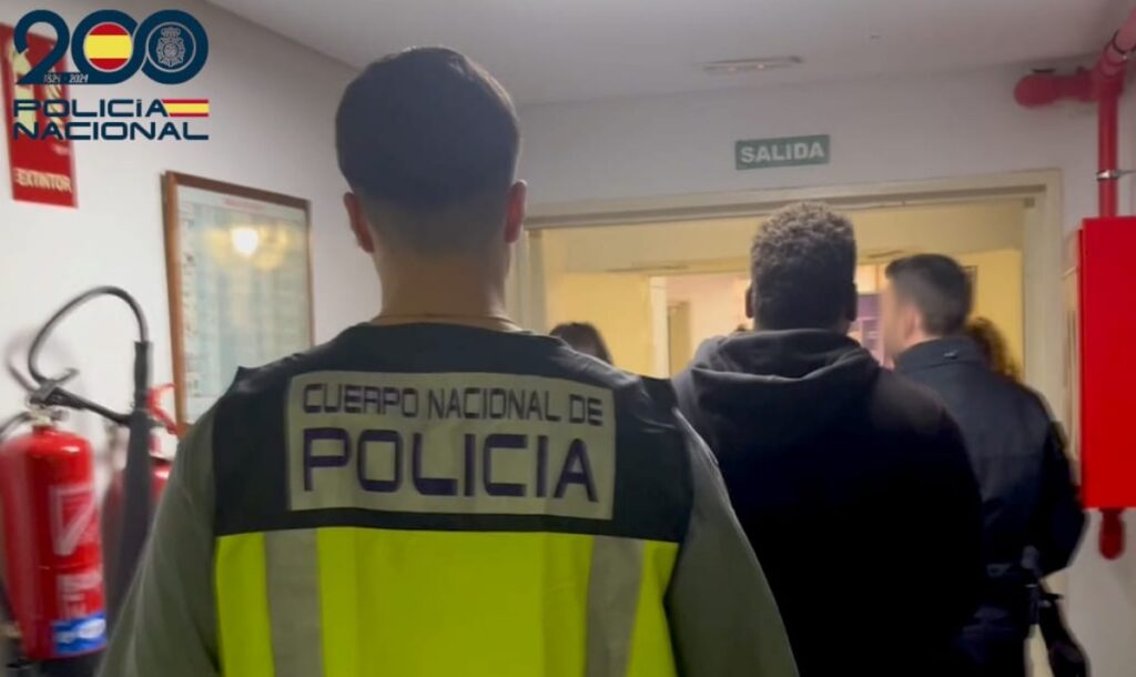 Detenido en la comisaría de Policía Nacional