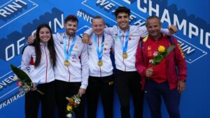 Maria dels &Agrave;ngels Moreno, Joan Toni Moreno, Viktoria Yarchevska, Diego Dom&iacute;nguez y Kiko Mart&iacute;n