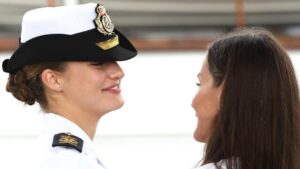 Reina Letizia y princesa Leonor