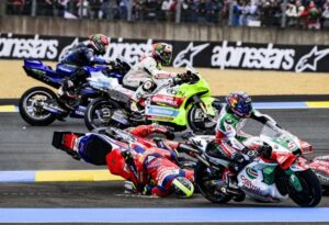 accidente joan mir le mans 2025