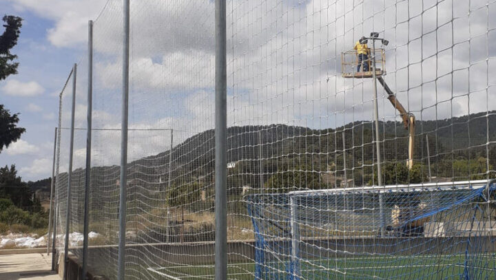 Alaró invierte más de 7.000 euros en la mejora del polideportivo municipal