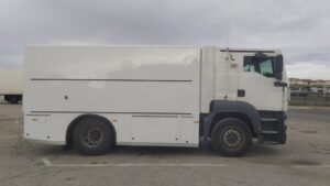 cami&oacute;n blindado Guardia Civil