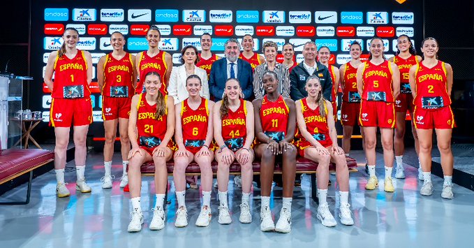 españa baloncesto femenino preparacion eurobasket 2025