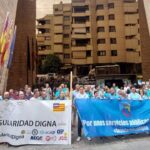 Manifestación de funcionarios estatales en Baleares.