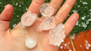 La tormenta y el granizo azotan distintos puntos de Mallorca