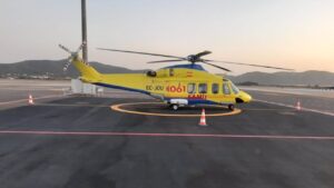 Sucesos. Tres trabajadores heridos, uno de ellos cr&iacute;tico, tras una deflagraci&oacute;n en un accidente laboral en Ibiza