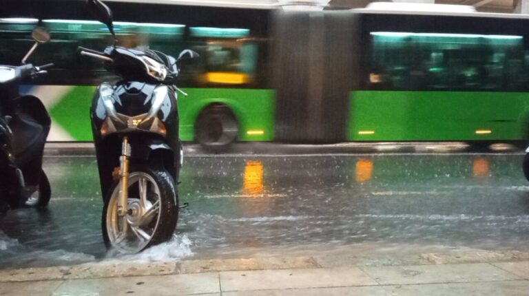 Un frente barrerá Baleares y dejará lluvias y tormentas a mitad de semana