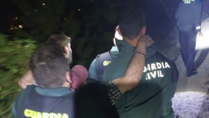 La Guardia Civil rescata a un anciano desaparecido.