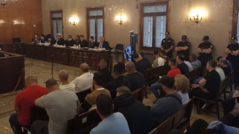 Penas de entre 2 y 7 años para 39 acusados en el primer día del macrojuicio por la mayor operación antidroga