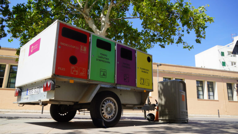 Marratxí pone en marcha nuevos puntos móviles de reciclaje