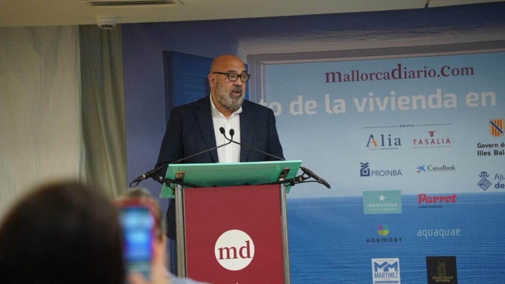 Jaime Martínez, en los Encuentros Informativos sobre vivienda de Mallorcadiario.com.