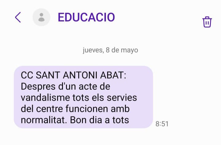 Mensaje del centro a los padres de los alumnos. Mensaje del centro a los padres de los alumnos.