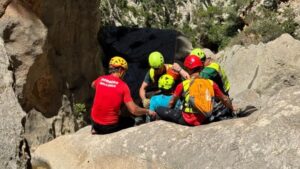 Nuevo rescate en el Torrent de Pareis a una mujer herida